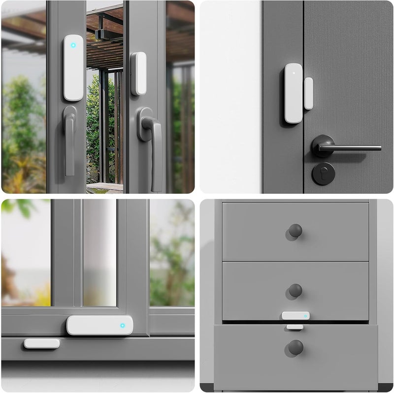 BITIWEND Door Chime, Door Sensor Chime When Door Opens, Door Entry Alarm for Business/Home/Office/Store, 600 FT Range, 32 Chimes 5 Adjustable Volume Door Ringer Alert 1Sensor + 1Receivers White - Image 5